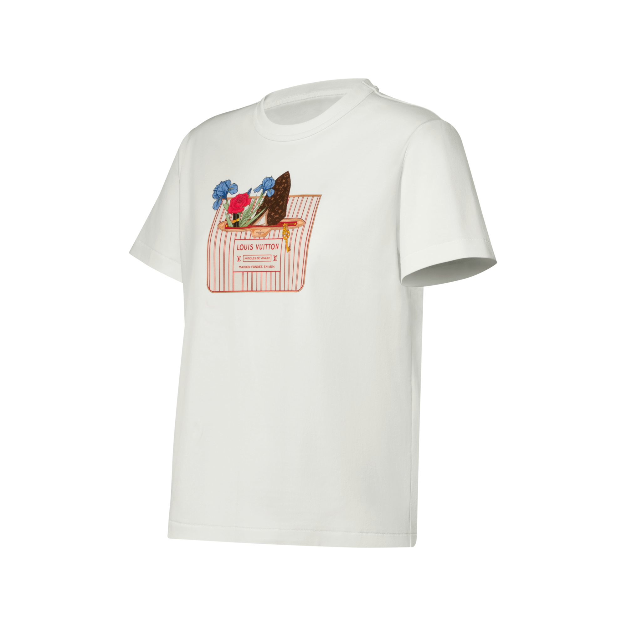 Neverfull Print T-Shirt - Ready-to-Wear 1AK1I0 | LOUIS VUITTON
